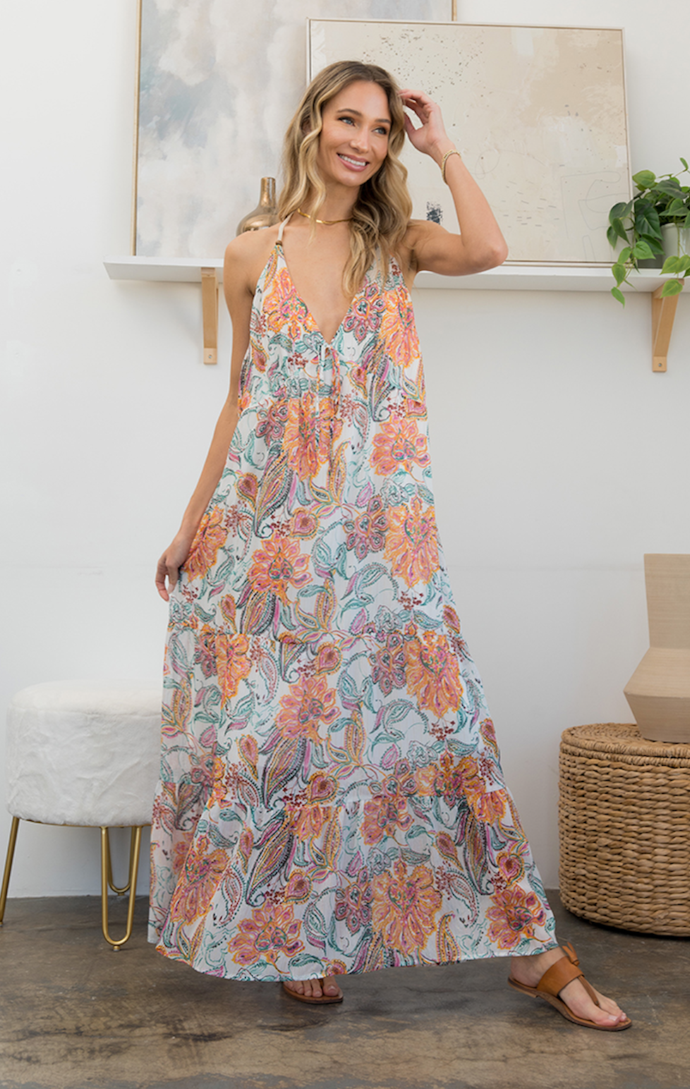 Sew in Love - Paisley Maxi Dress