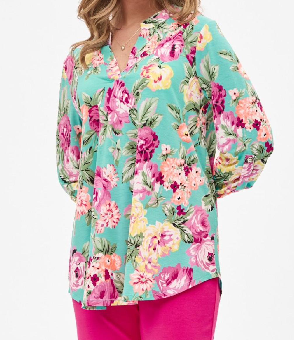 Dear Scarlett - Lizzy Top A Garden Party