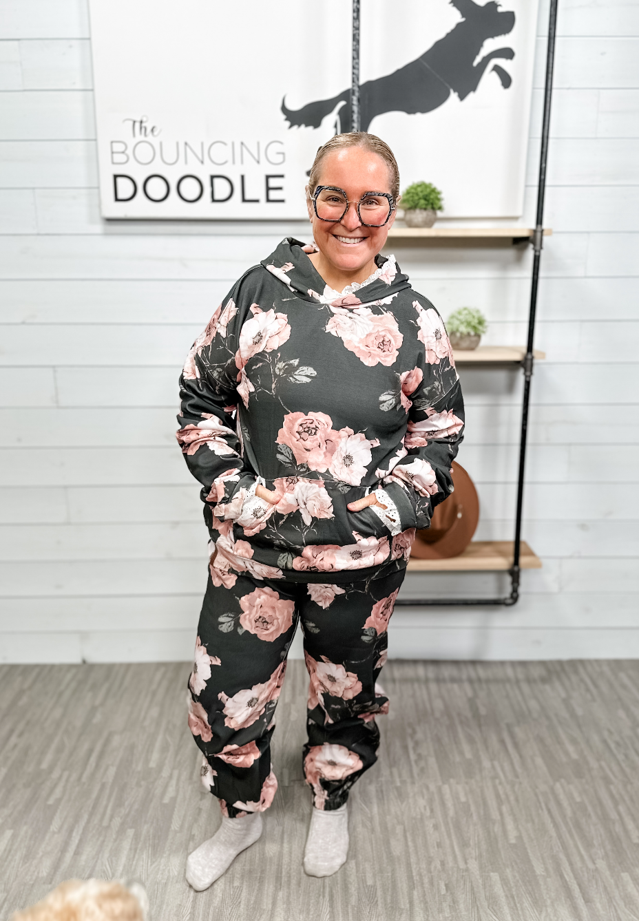 Ampersand - Blush & Blooms University Hoodie