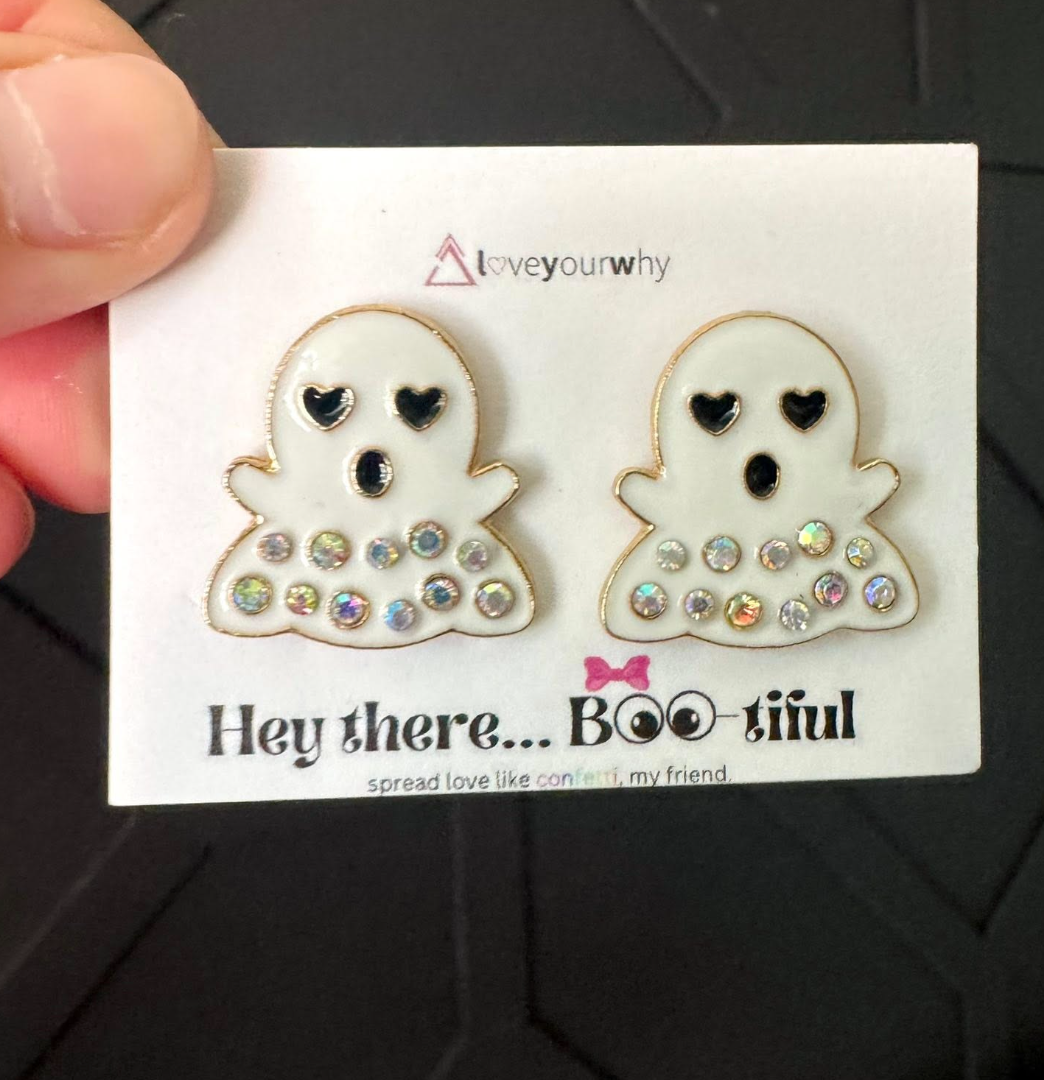 Halloween Earrings - Ghost