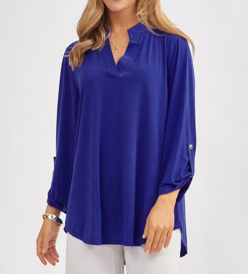 Dear Scarlett - Lizzy Top (Royal Blue)