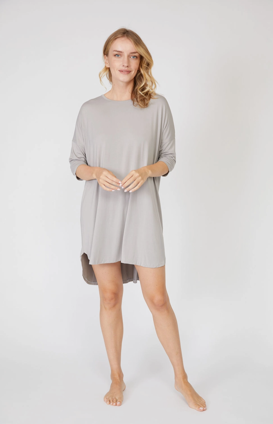 Bamboo 3/4 Sleeve Nightshirt