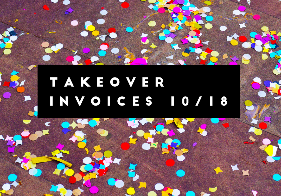 Takeover Invoices 10/18