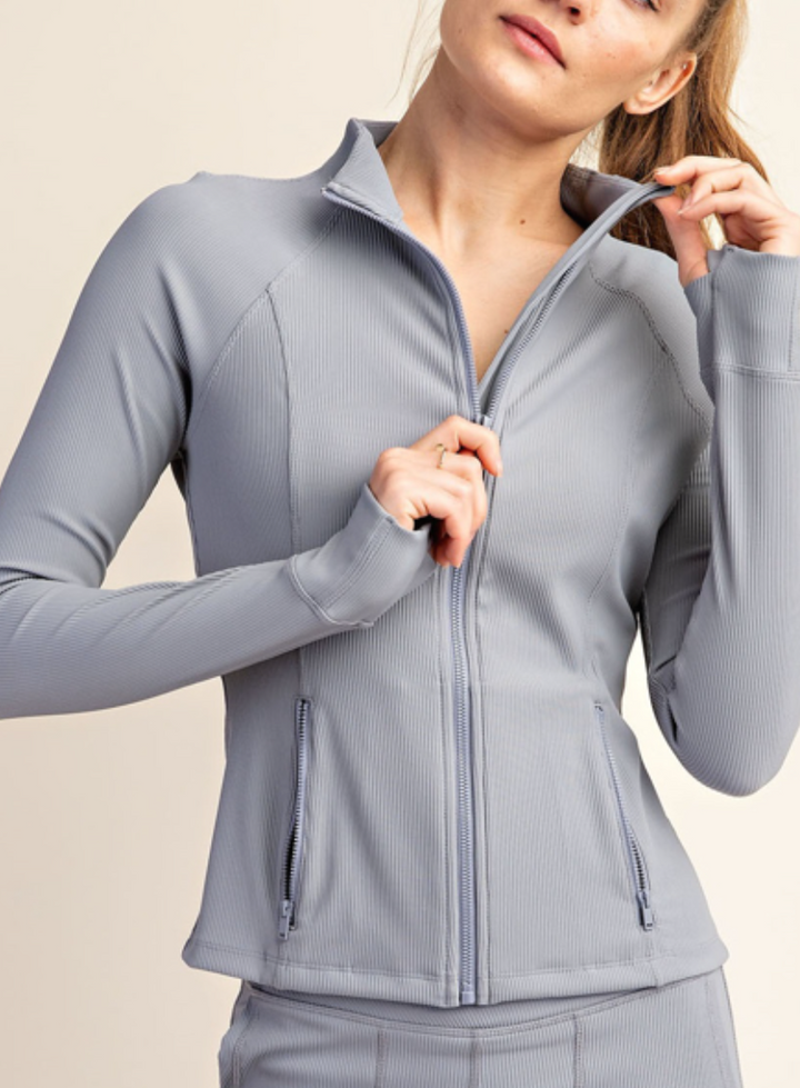 Rae Mode - Nylon Ribbed Jacket