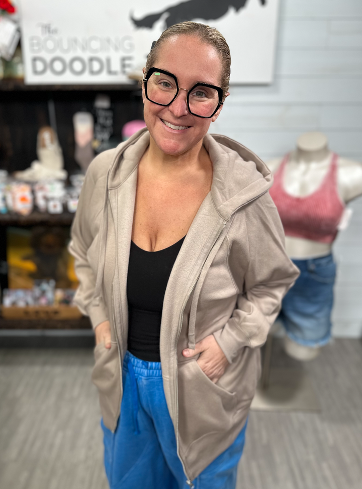 Rae Mode - French Terry Full Zip Hoodie