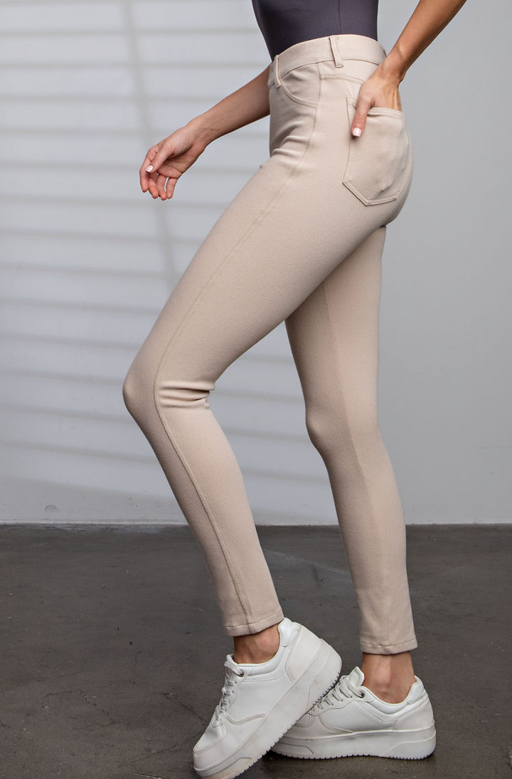 Rae Mode - COTTON STRETCH TWILL PANTS