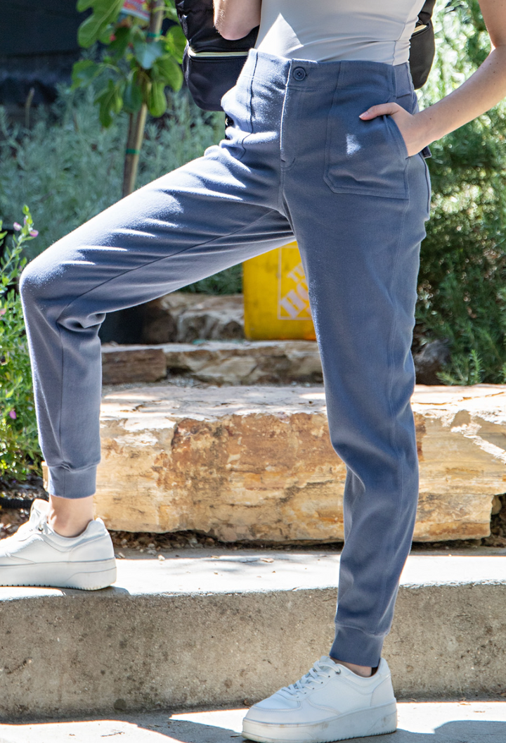Rae Mode - COTTON STRETCH TWILL JOGGER PANTS