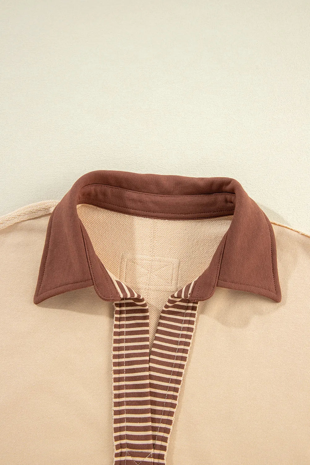 The Bouncing Doodle Collared Neck Long Sleeve Sweatshirt