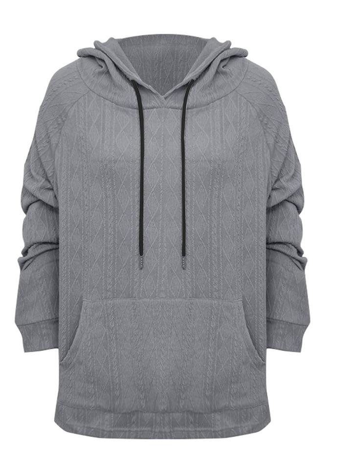 The Bouncing Doodle Drawstring Long Sleeve Hoodie