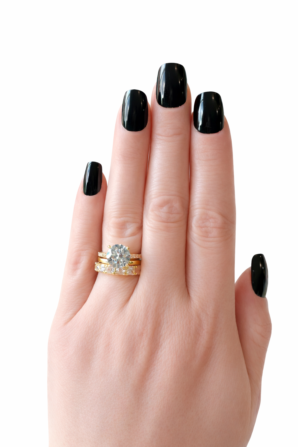 Everleigh Luxe 3 Piece Ring Set- Gold