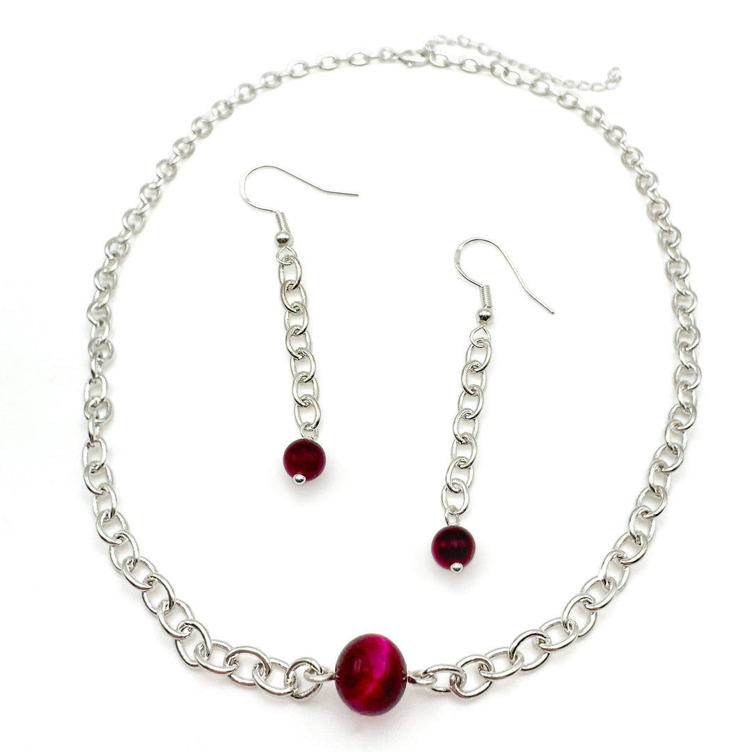 Mara necklace: Blue