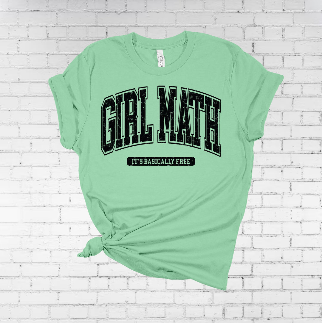 Girl Math Tee