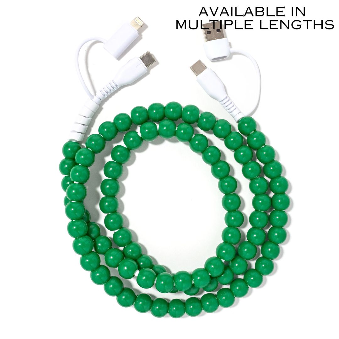 Beaded Phone Charger Watermelon