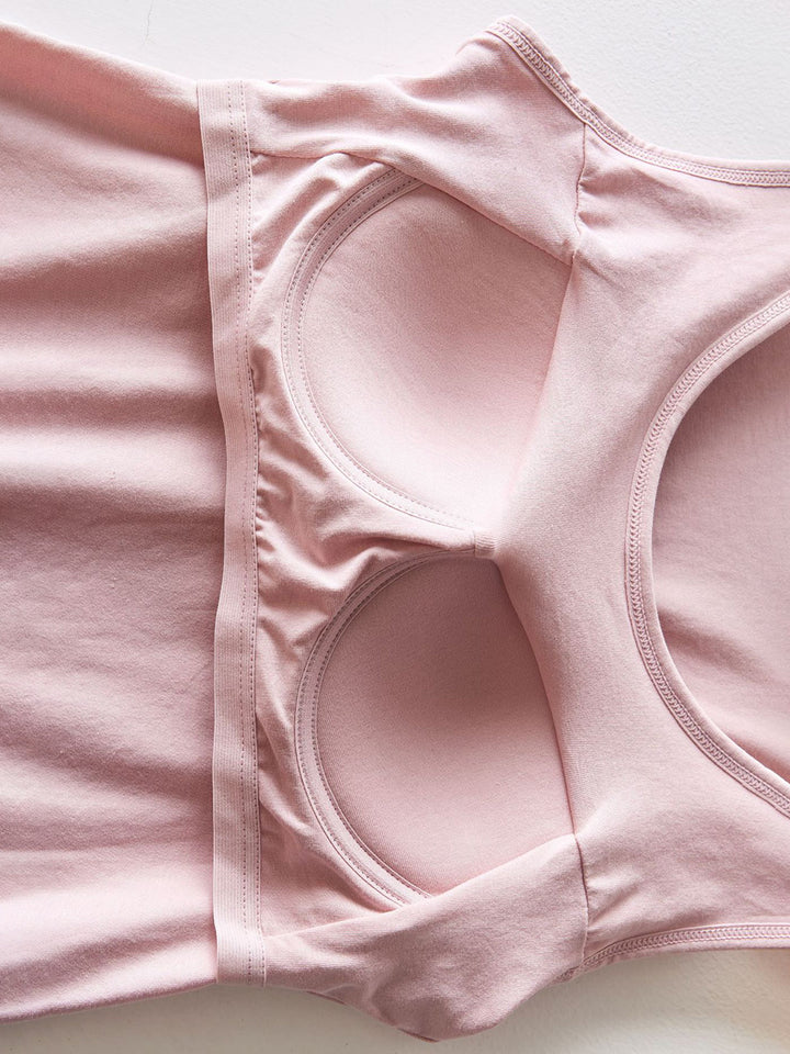 The Bouncing Doodle Round Neck Tank with Bra