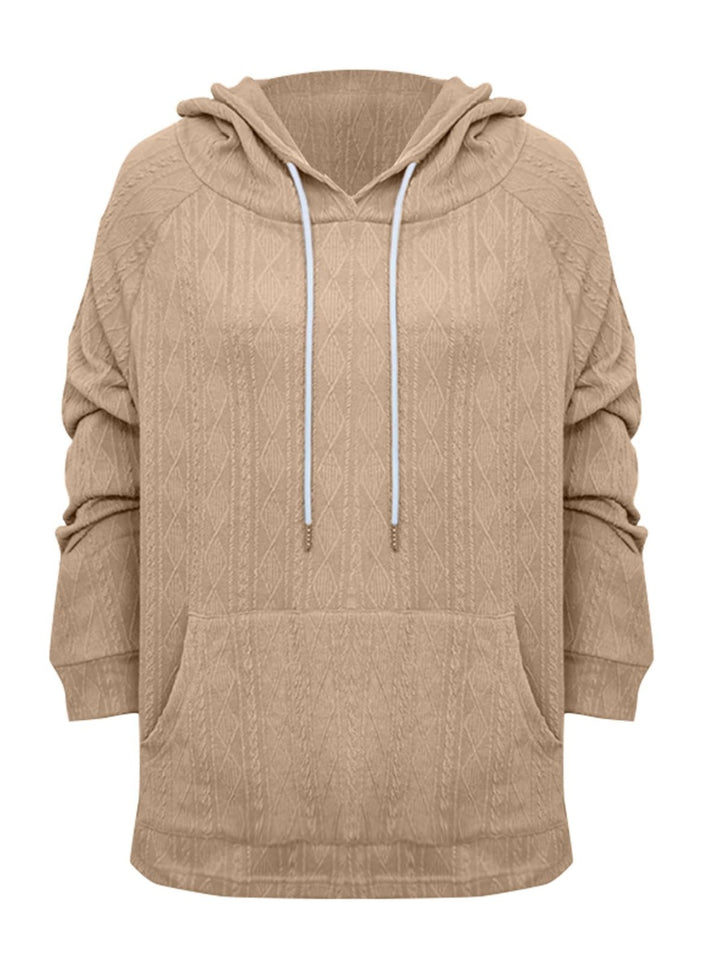 The Bouncing Doodle Drawstring Long Sleeve Hoodie