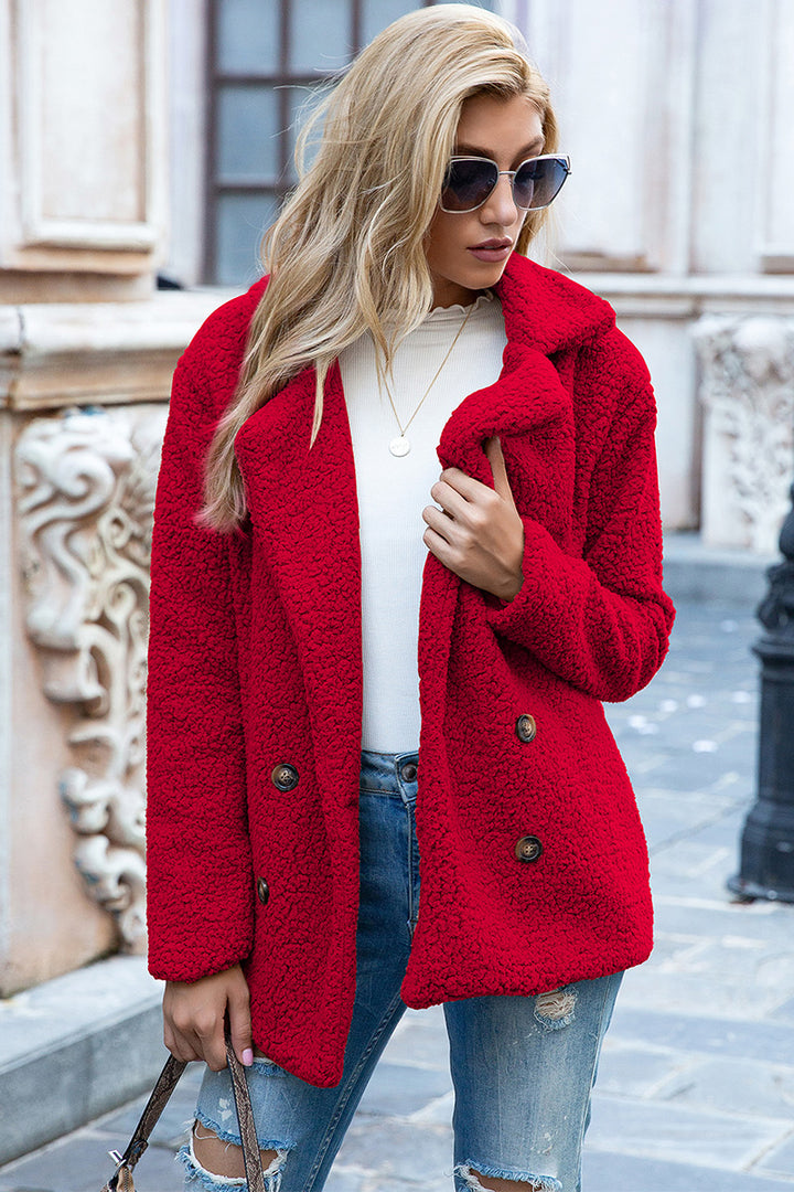 The Bouncing Doodle Sherpa Coat