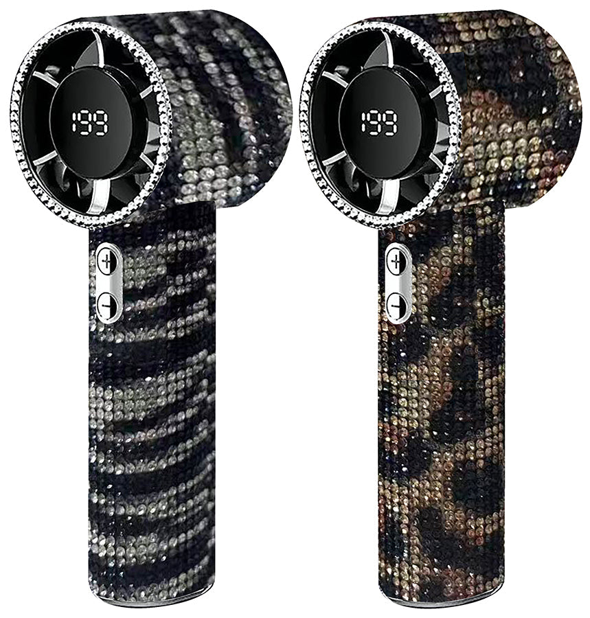 Crystal Handheld Fan