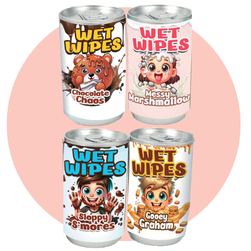 Wet Wipes - Messy S'mores Collection