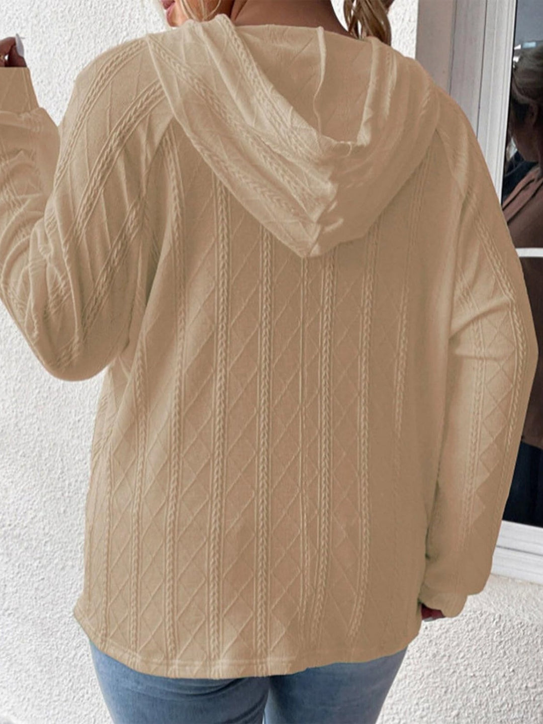 The Bouncing Doodle Drawstring Long Sleeve Hoodie