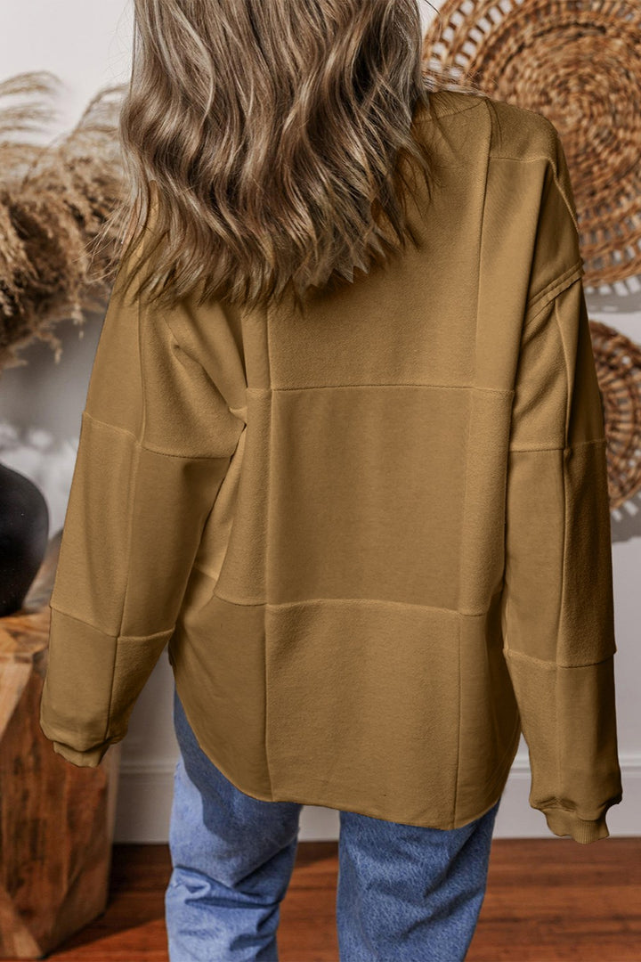 The Bouncing Doodle Round Neck Long Sleeve Sweatshirt