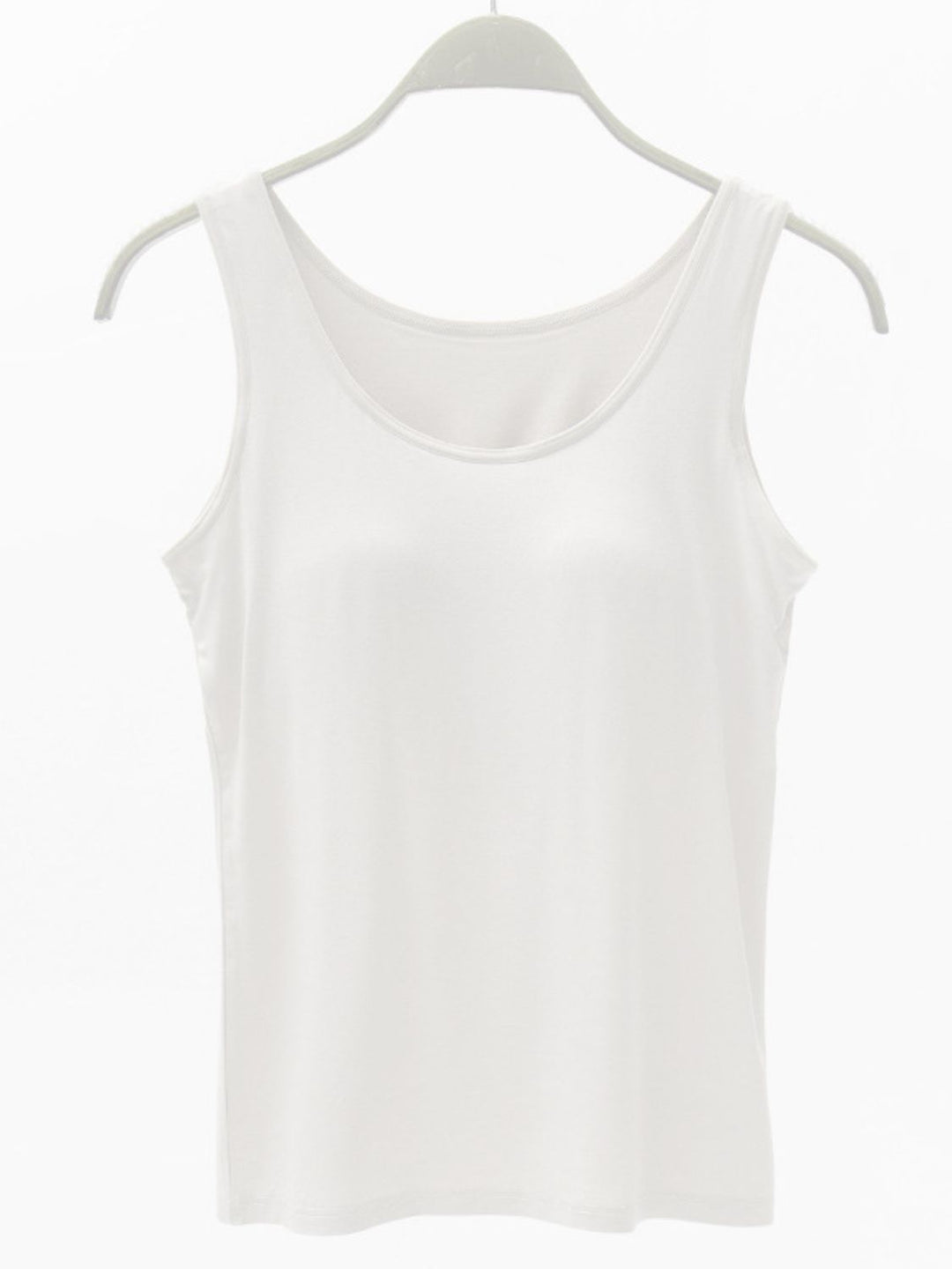 The Bouncing Doodle Full Size Wide Strap Modal Tank with Bra