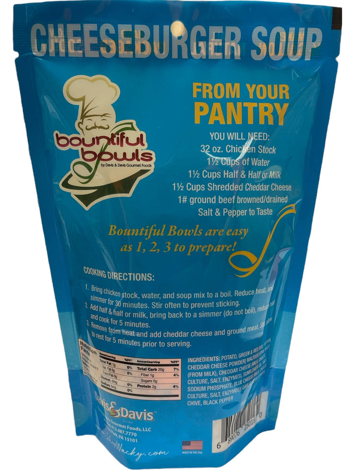 Cheeseburger Bountiful Bowl Soup Mix