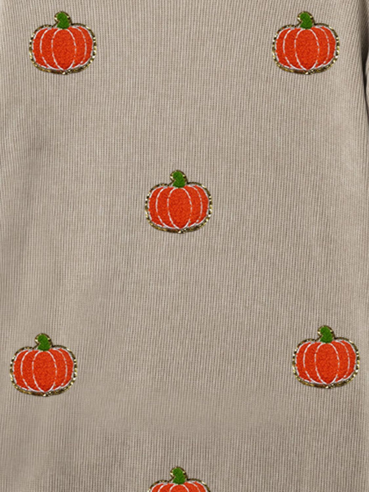 The Bouncing Doodle Pumpkin Long Sleeve Sweatshirt