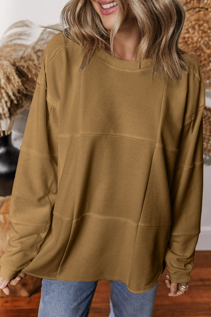 The Bouncing Doodle Round Neck Long Sleeve Sweatshirt