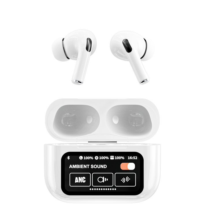 Smart Earbuds w/Active Noise Canceling
