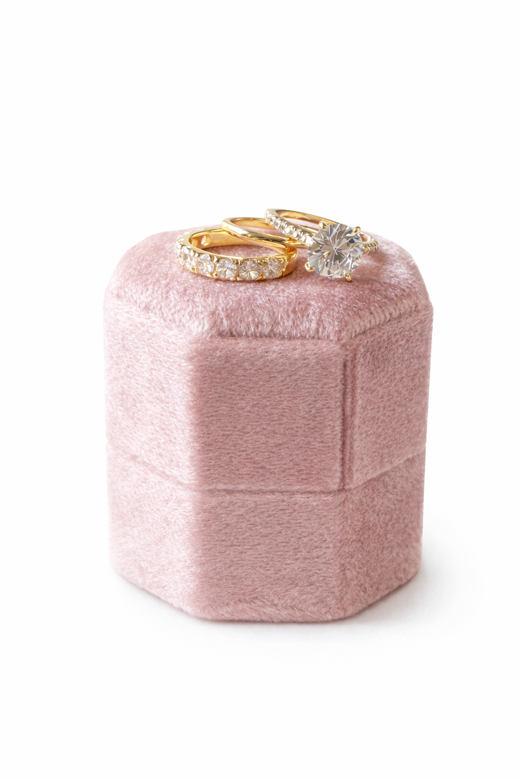 Everleigh Luxe 3 Piece Ring Set- Gold