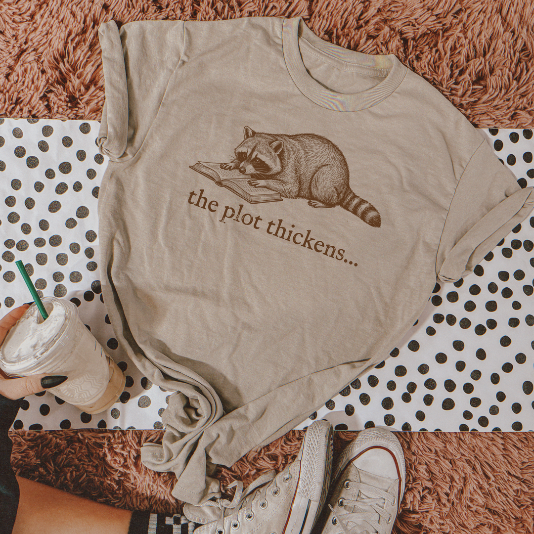 The Plot Thickens Graphic Tee