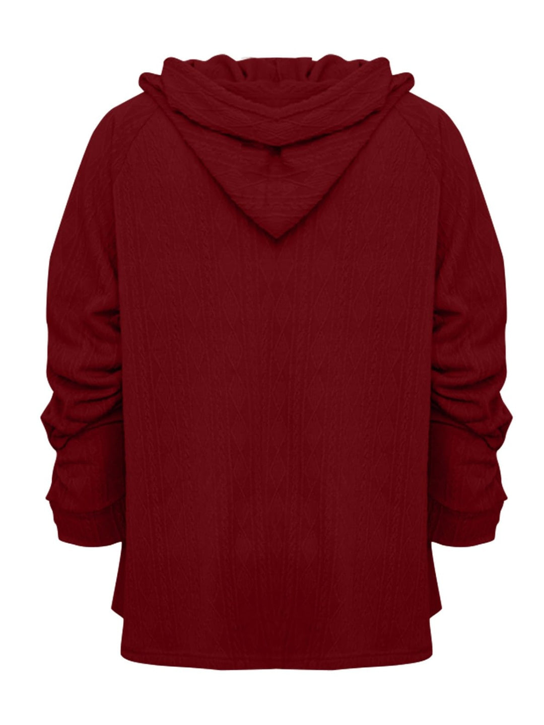 The Bouncing Doodle Drawstring Long Sleeve Hoodie