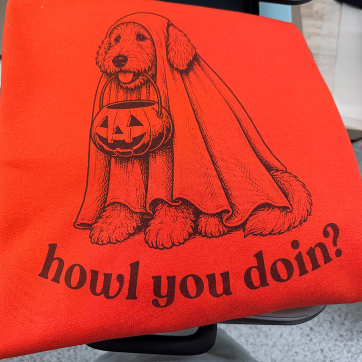 Howl You doin? Graphic Sweatshirt
