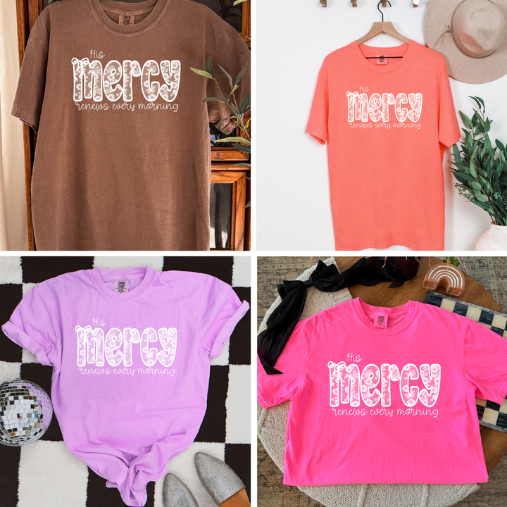 His Mercy Renews Every Morning Graphic Tee