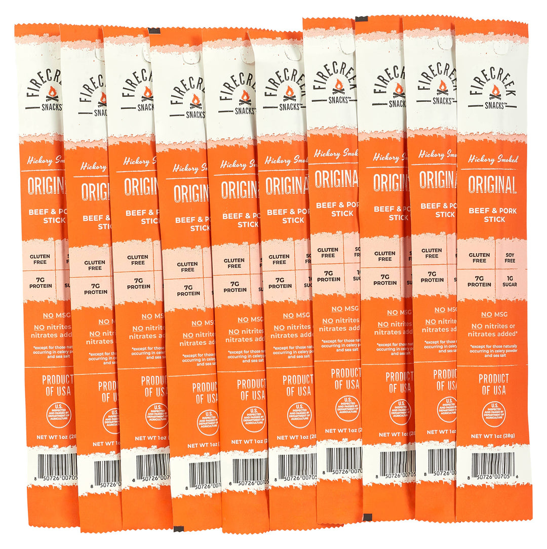 FireCreek Snacks Original Beef & Pork Meat Sticks
