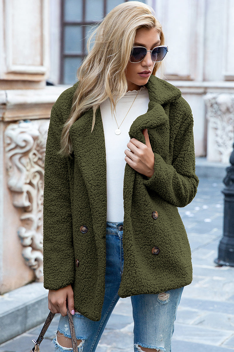 The Bouncing Doodle Sherpa Coat