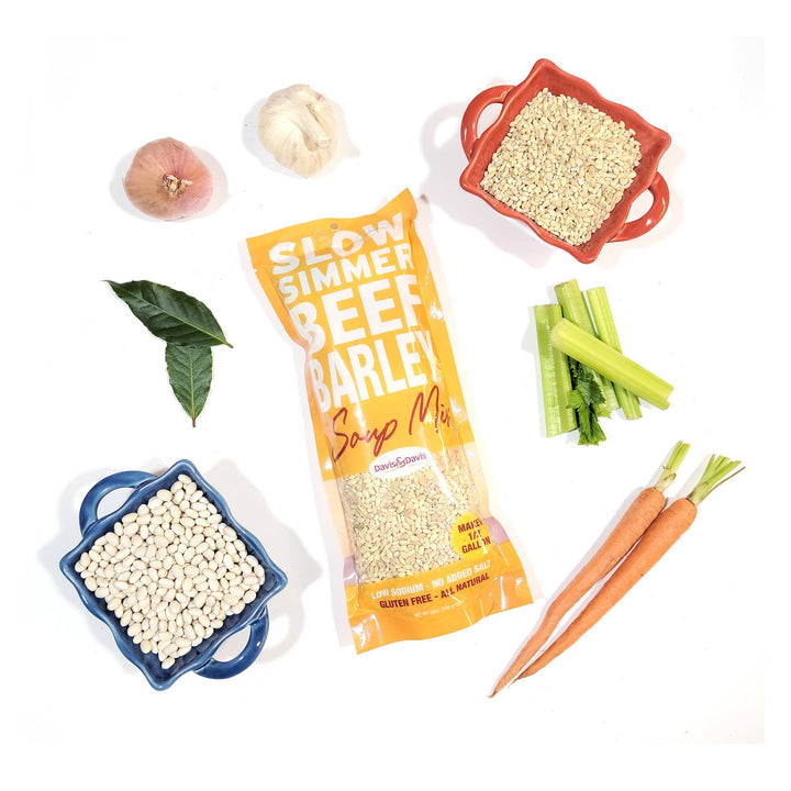 Slow Simmer Beef Barley Soup Mix - 12 oz