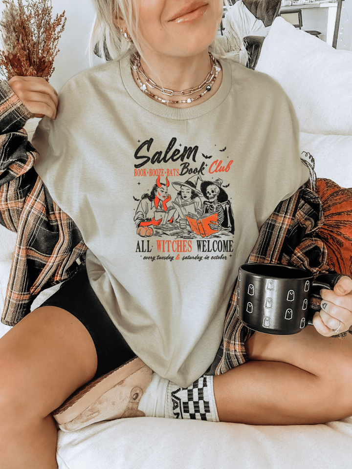 Salem Book Club Graphic Tee