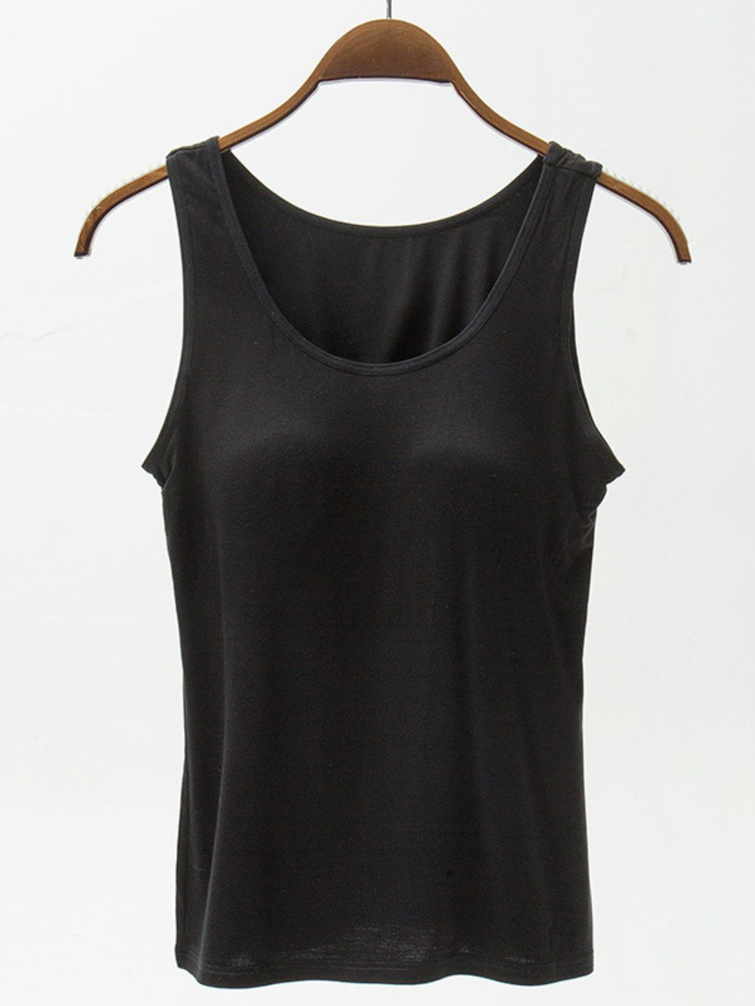 The Bouncing Doodle Full Size Wide Strap Modal Tank with Bra