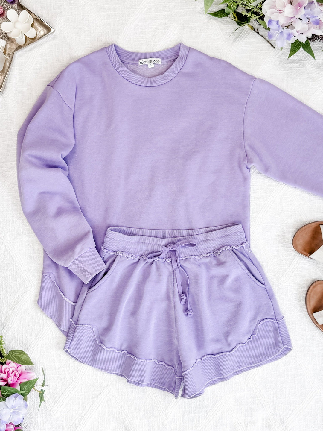 IN STOCK Vintage Wash Pullover - Lavender