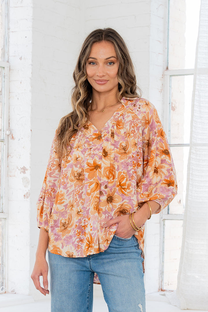 Sew in Love October - Floral Top