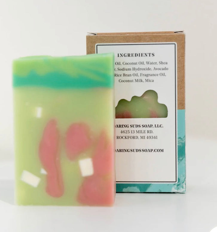 Soaring Suds Cucumber Melon Soap