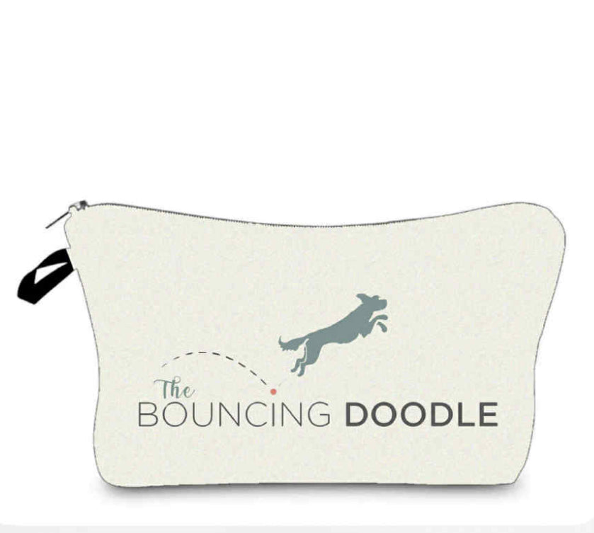 Bouncing Doodle Custom Pouch