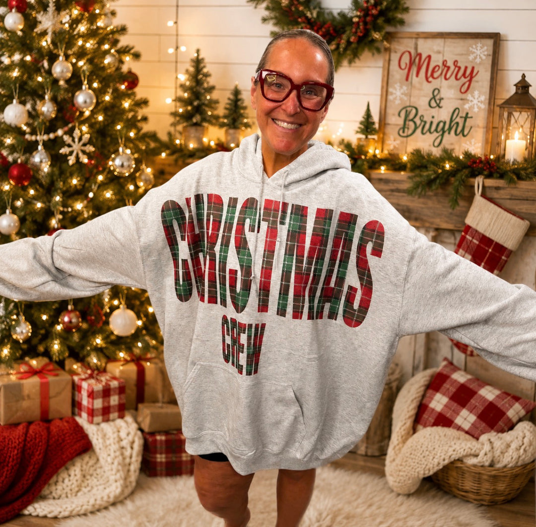 Christmas Crew Graphic Hoodie