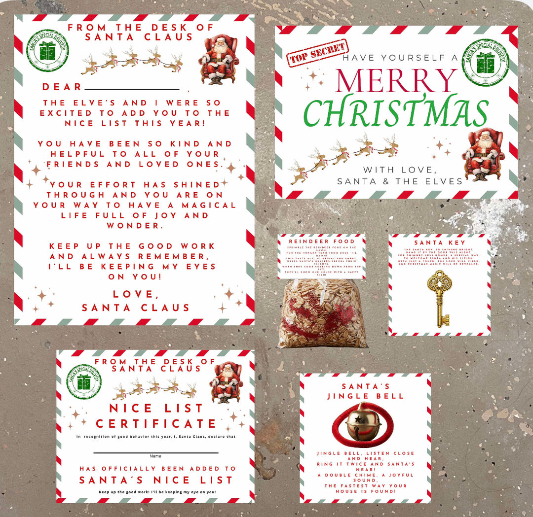 PRE ORDER Santa Boxes