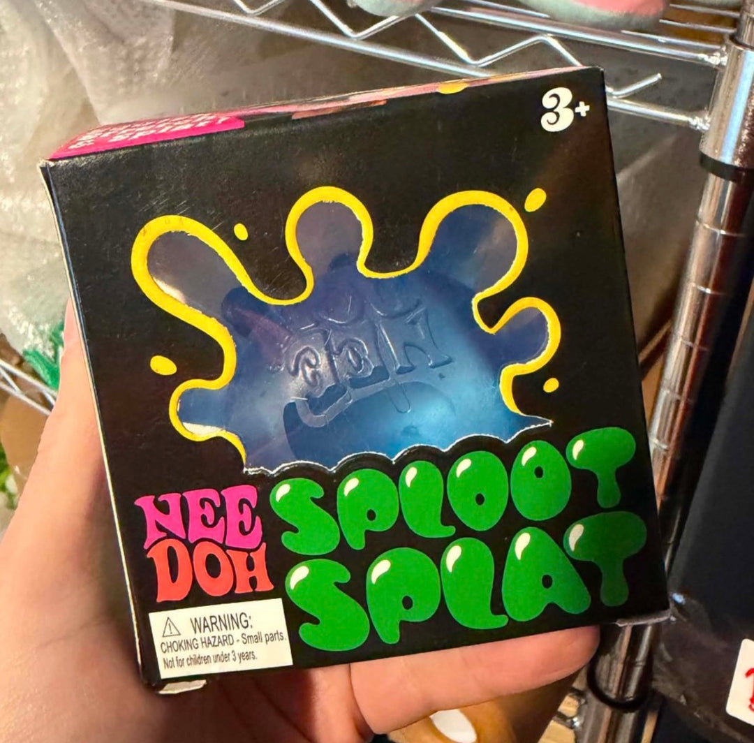 Viral Squishy Toy - Blue Sploot Splat