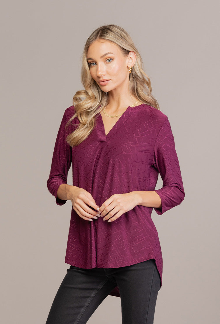 Sew In Love - Gabby 3/4 Sleeve Matte