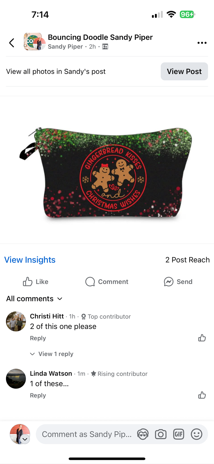Linda Watson Pouches