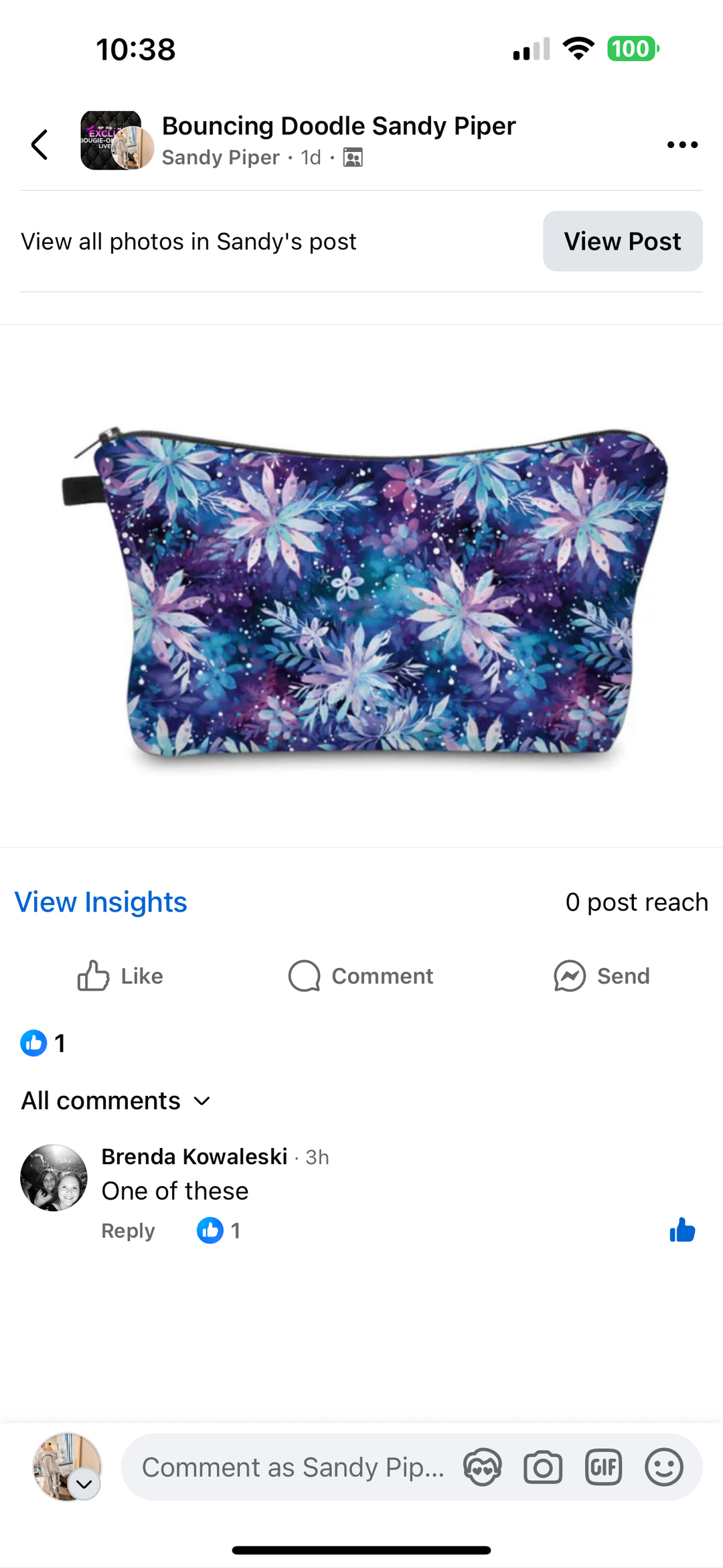 Brenda Kowaleski Pouches