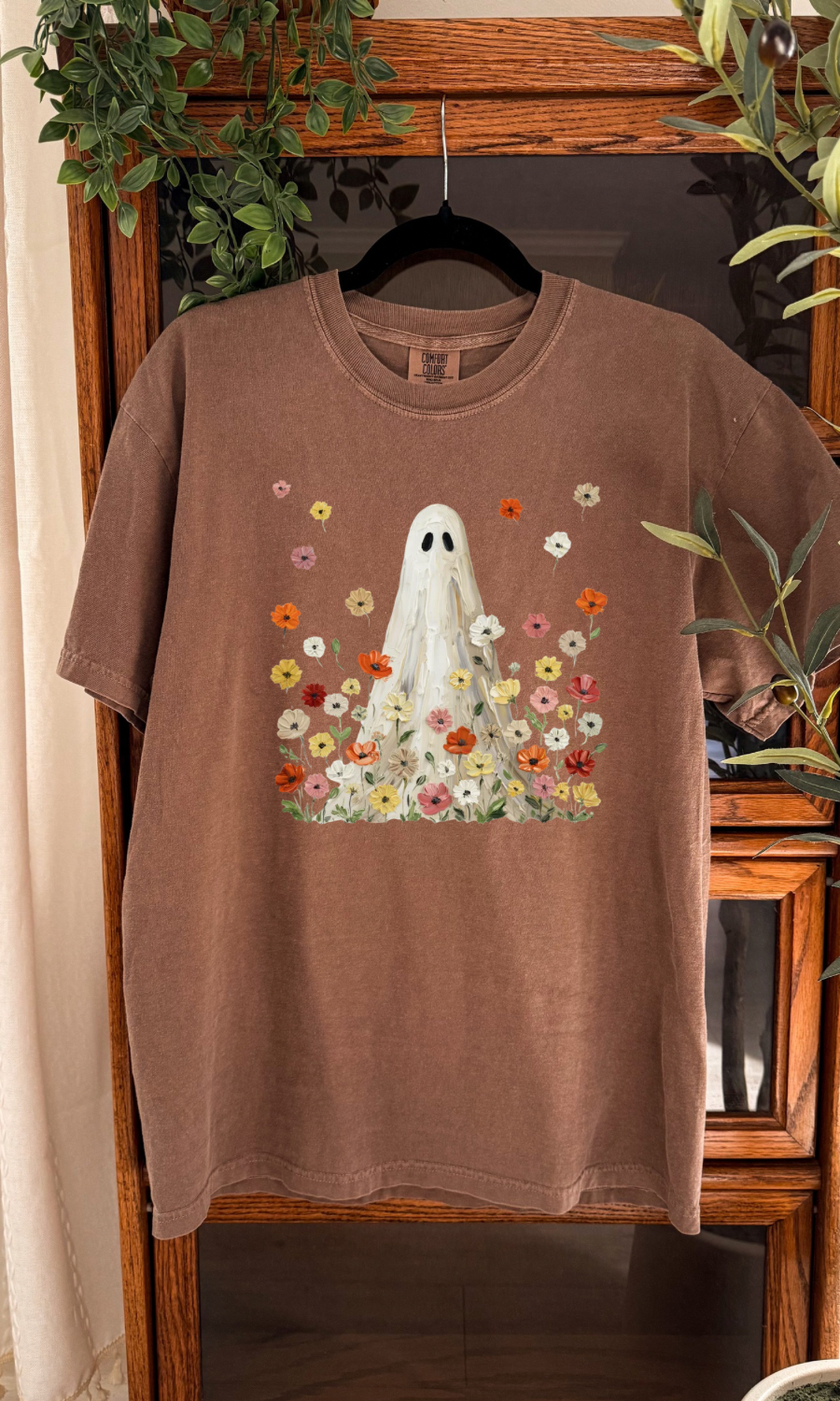 Floral Ghostie Graphic Tee